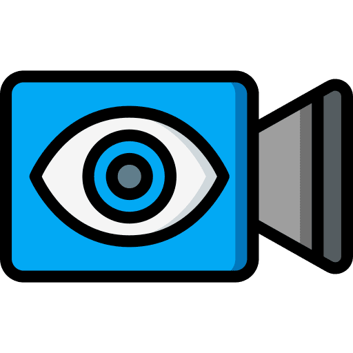 Video interface meeting room ui icon