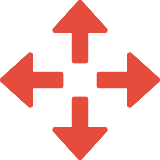 Arrows move move selection ui icon