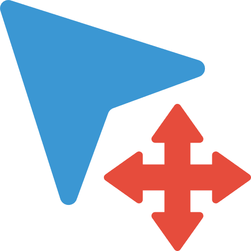 Cursor selector ui move icon
