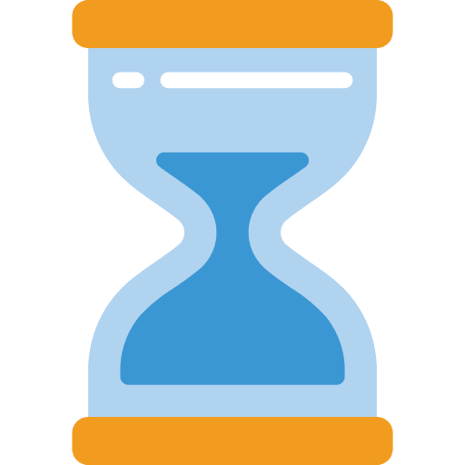 Hourglass timer wait hourglass icon