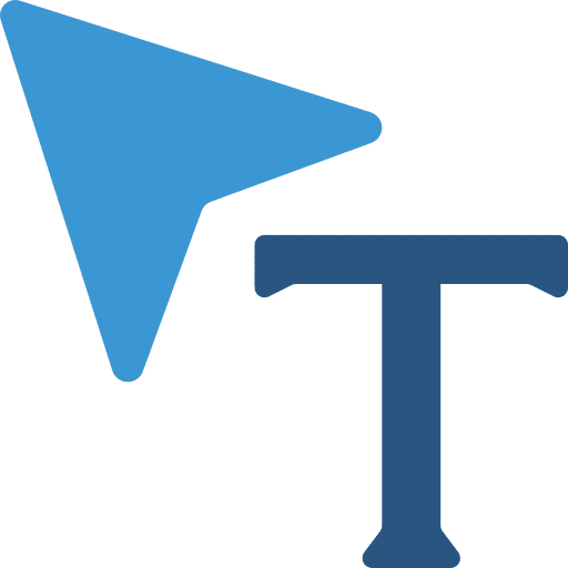 Cursor point select type icon
