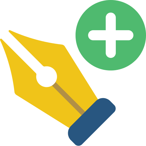 Pen pen graphic add icon