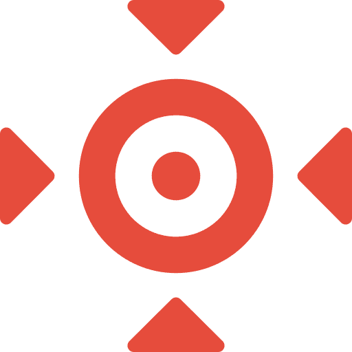 Target target arrows direction icon