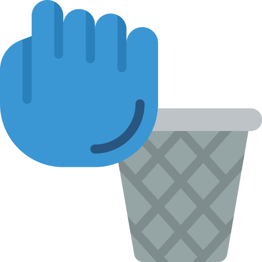 Trash trash bin drag icon