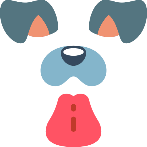 Dog dog social media cute icon Dog dog social media cute icon