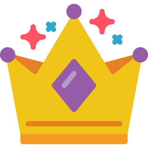 Crown king selfie filter icon Crown king selfie filter icon