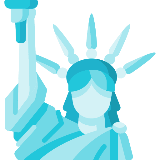 Statue of liberty monument united states of america new york icon