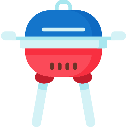Bbq grill summertime bbq icon