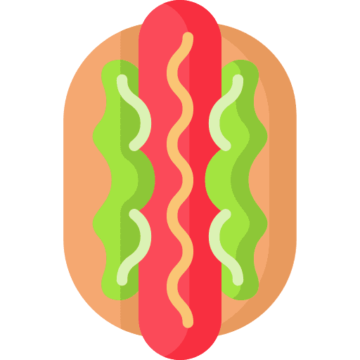 Hot dog food food and restaurant mustard icon