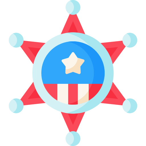 Badge badge vote politics icon