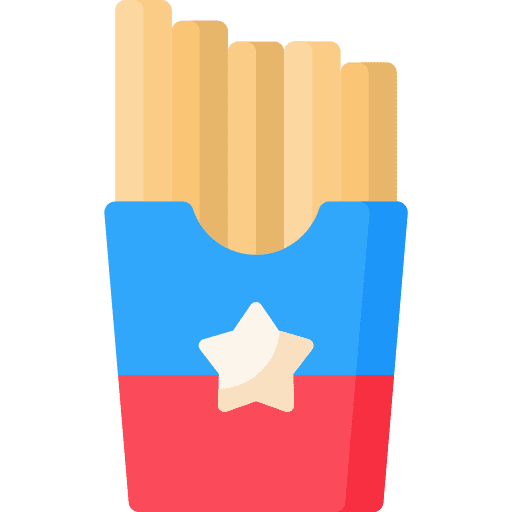 French fries food and restaurant fast food french fries icon