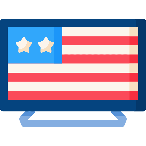 Tv 4th of july eeuu tv icon