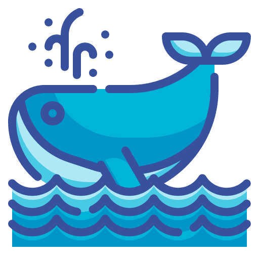 Whale animals ocean mammal icon Whale animals ocean mammal icon