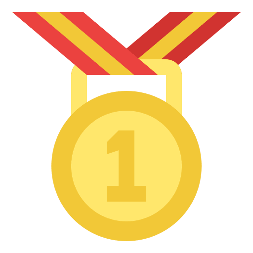 First position sports and competition 1st place reward icon First position sports and competition 1st place reward icon