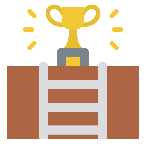Competition success struggle successful icon Competition success struggle successful icon