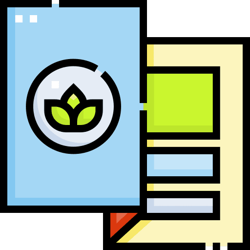 Brochure ecology and environment brochures files and folders icon