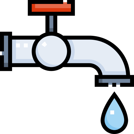 Water recycle water faucet cycle icon