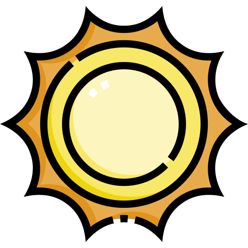 Sun warm sun weather icon Sun warm sun weather icon