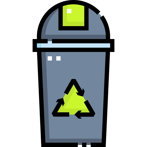 Trash ecology recycle bin garbage icon Trash ecology recycle bin garbage icon