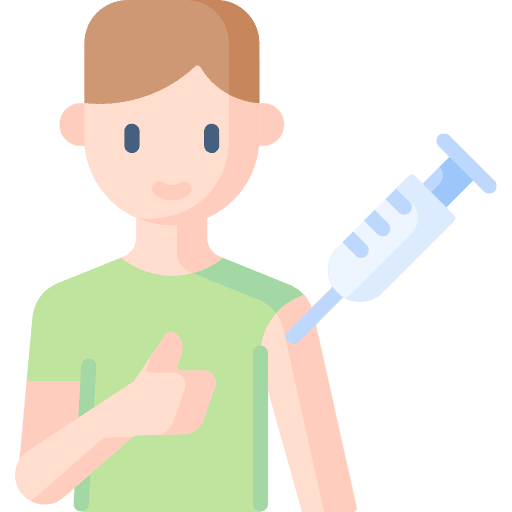 Vaccination people avatar vaccine icon