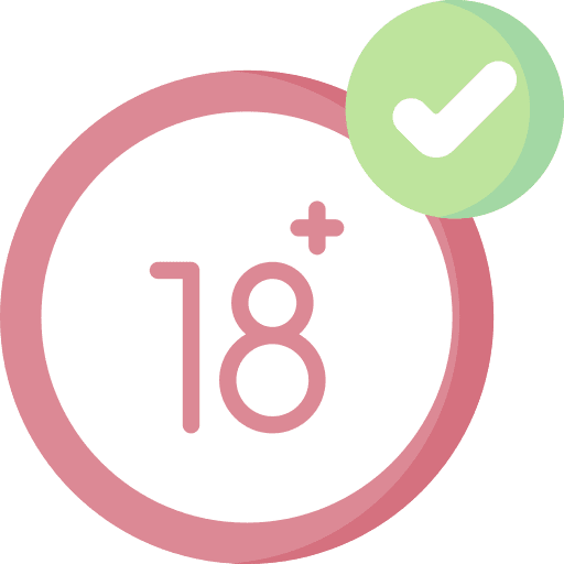 18 + age adult shapes icon 18 + age adult shapes icon