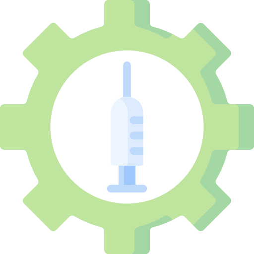 Development development cog injection icon Development development cog injection icon