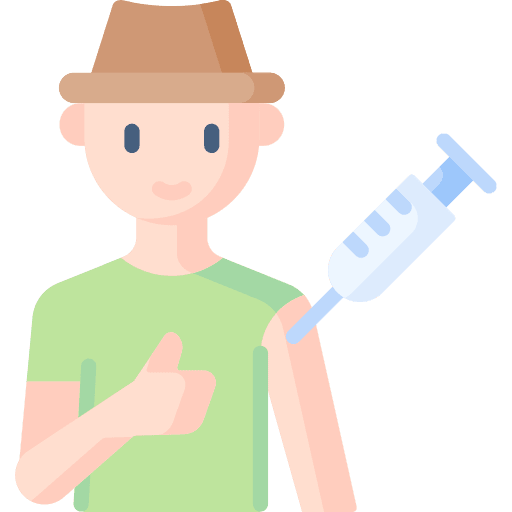 Vaccination medicine thumbs up vaccination icon Vaccination medicine thumbs up vaccination icon