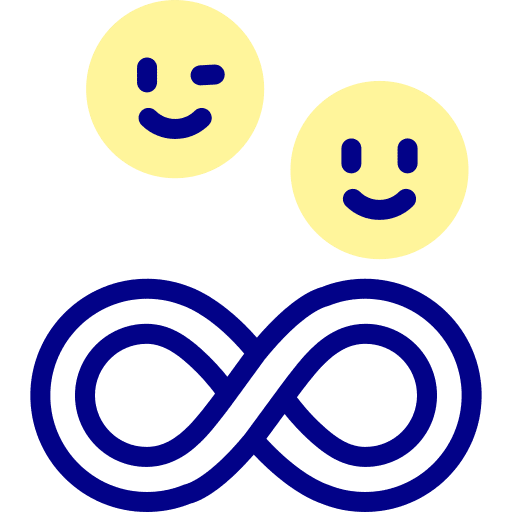 Friends no end friendship friends icon