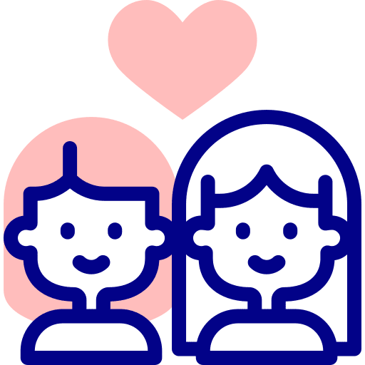 Friendship relationship mate woman icon