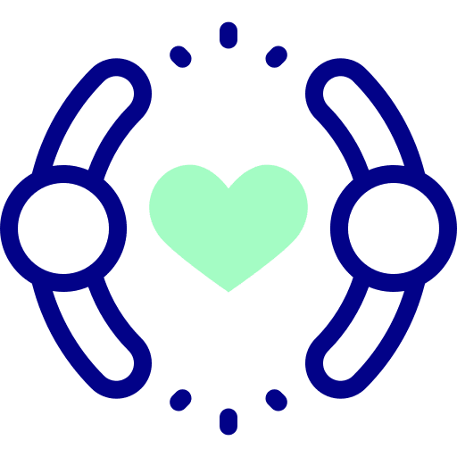 Hug trust relationship hug icon