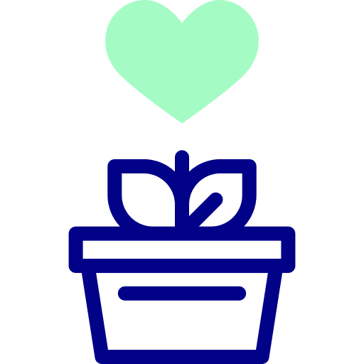 Love plant plant love and romance love plant icon