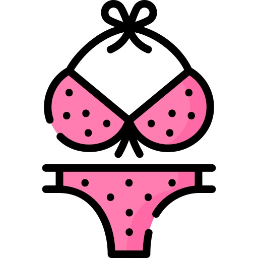 Bikini summer clothing beach bikini icon Bikini summer clothing beach bikini icon