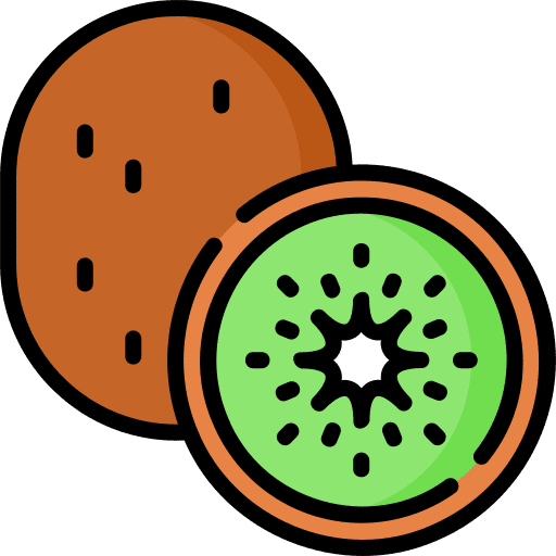 Kiwi diet kiwi organic icon Kiwi diet kiwi organic icon