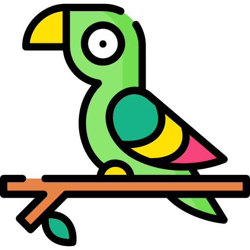 Parrot bird parrot zoology icon Parrot bird parrot zoology icon