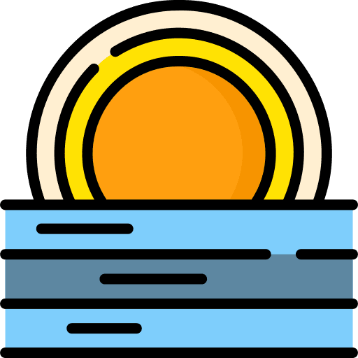 Sunset sunset sun weather icon Sunset sunset sun weather icon