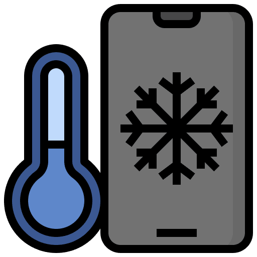 Humidity configuration settings temperature icon Humidity configuration settings temperature icon
