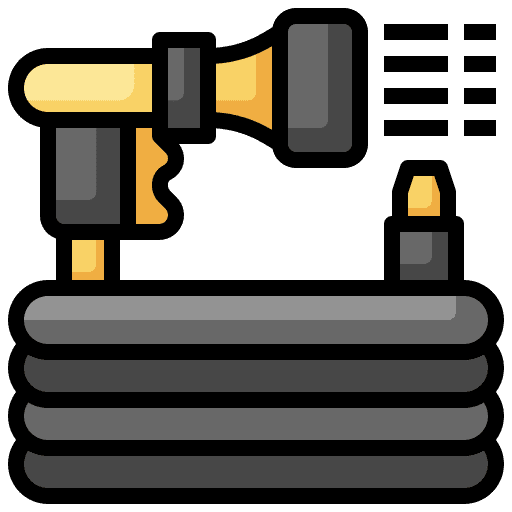 Water hose tap watering farming and gardening icon Water hose tap watering farming and gardening icon
