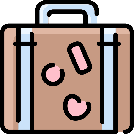 Suitcase luggage suitcase holidays icon