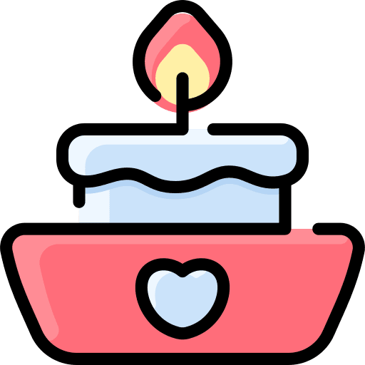 Candle love candle romantic icon