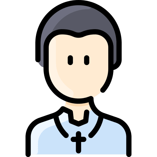 Pastor christian caucasian religion icon