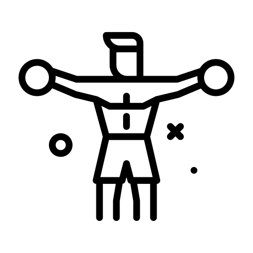 Exercise exercise muscle man icon