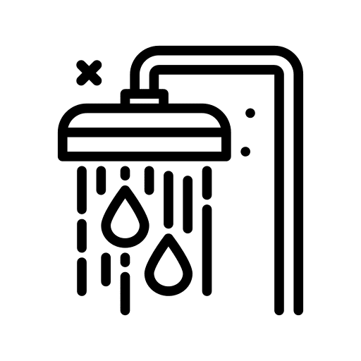 Shower shower cleaning hygiene icon