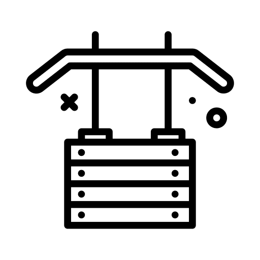 Gym equipment sports and competition fitness training icon