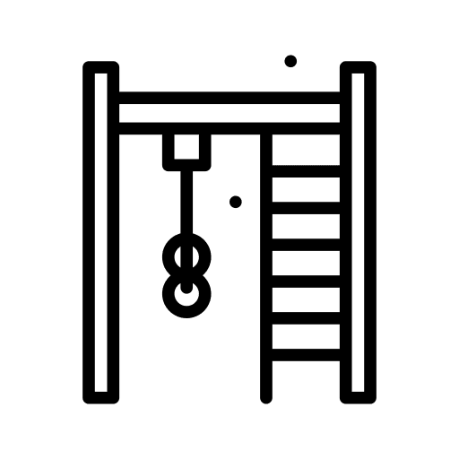 Rings gym equipment machine equipment icon