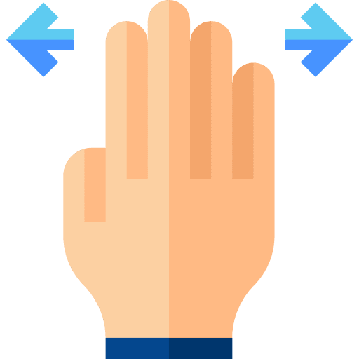 Directions right hand directions icon Directions right hand directions icon