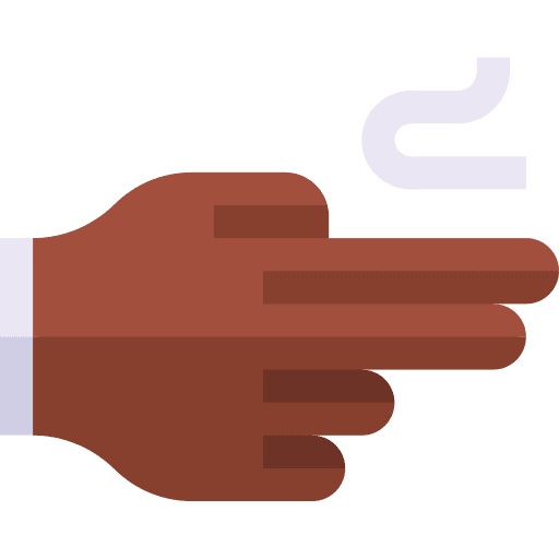 Gun hands and gestures hand gestures icon Gun hands and gestures hand gestures icon