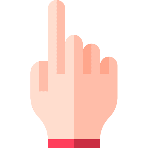 One click hands and gestures hand icon One click hands and gestures hand icon