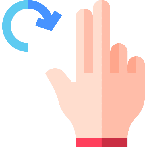 Rotate touch screen hands and gestures hand gesture icon Rotate touch screen hands and gestures hand gesture icon