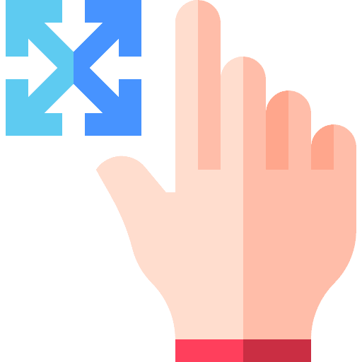Directions hand ui interface icon Directions hand ui interface icon