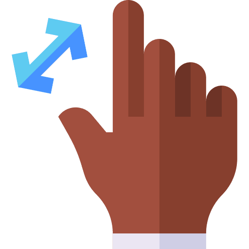 Move symbol arrow hand icon Move symbol arrow hand icon